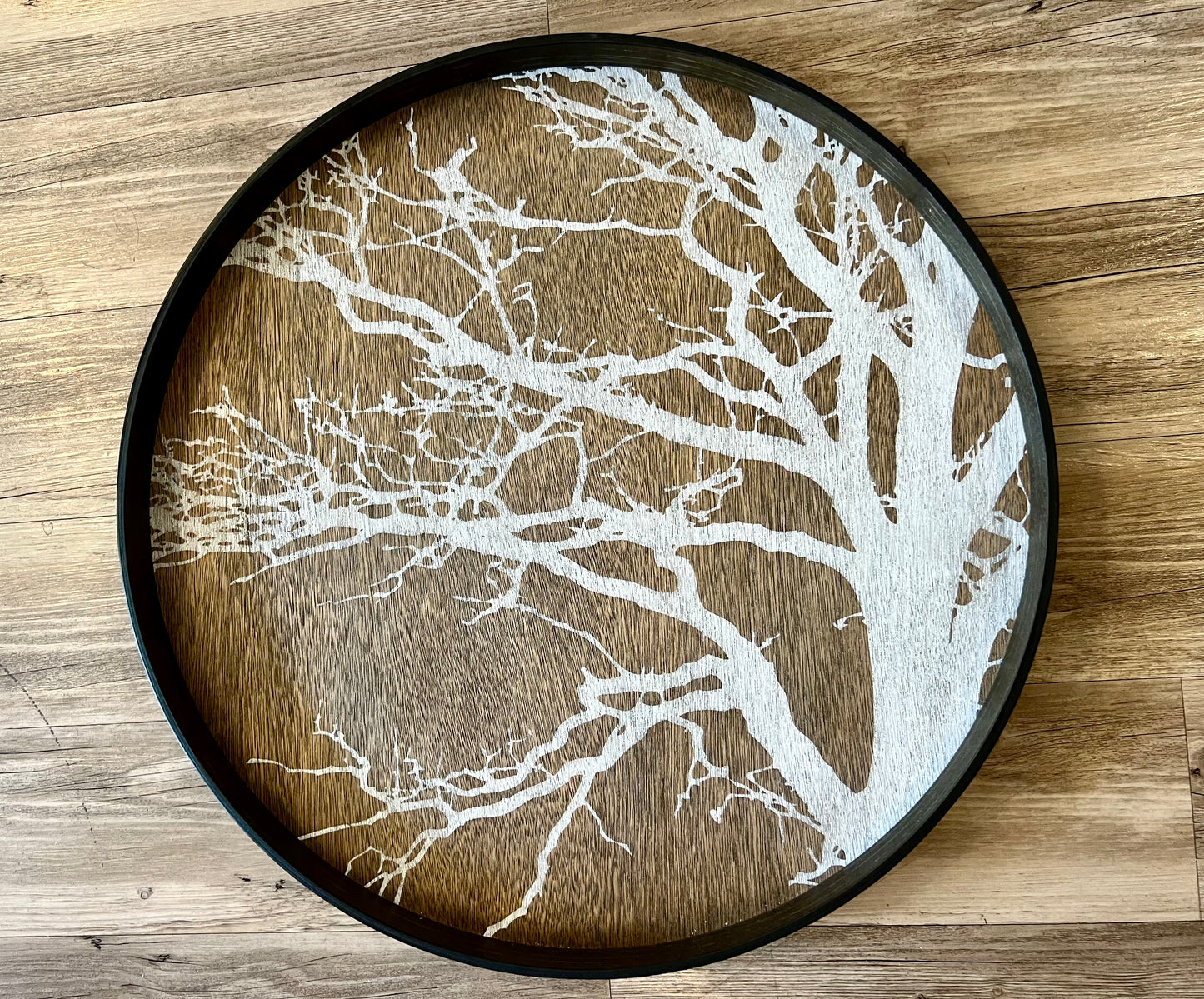 Wood Tree Tray 24"